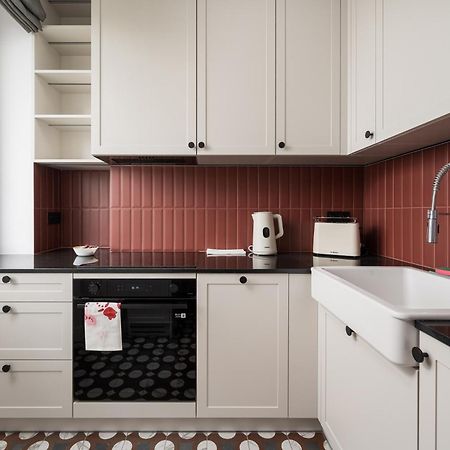 City Centre Deluxe Apartment Varşovia Exterior foto
