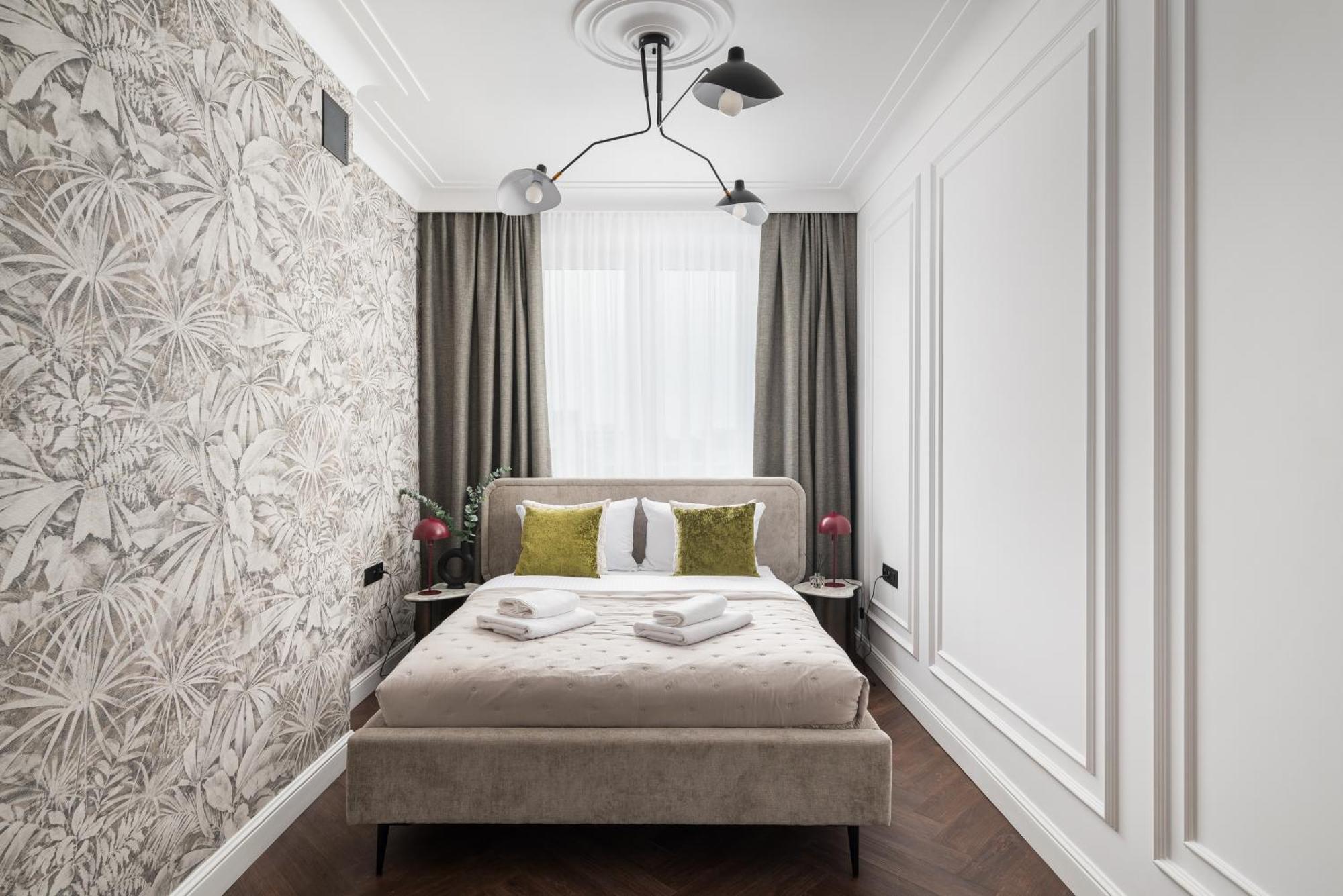 City Centre Deluxe Apartment Varşovia Exterior foto