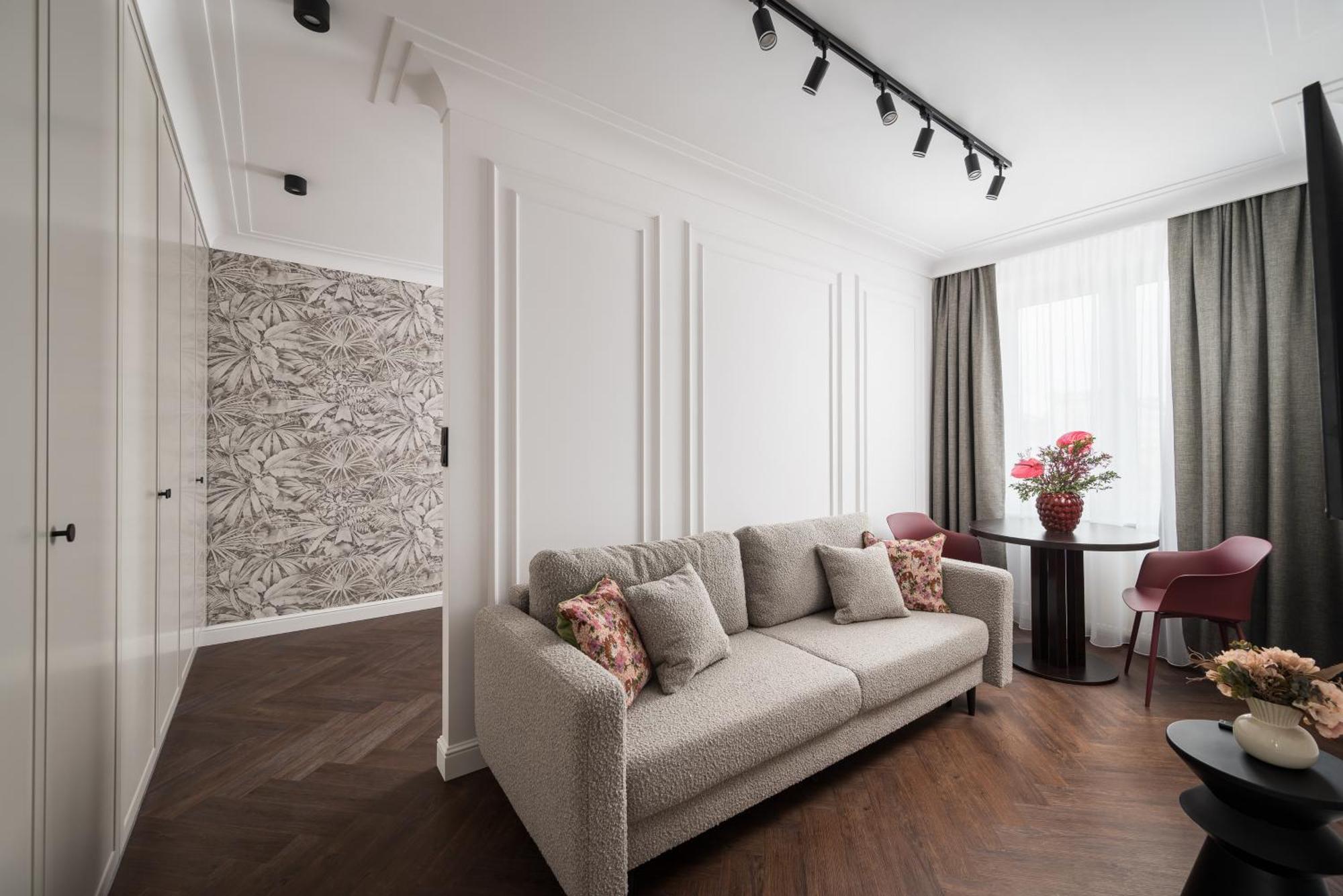 City Centre Deluxe Apartment Varşovia Exterior foto