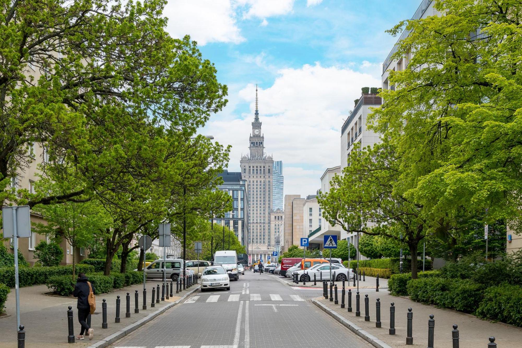 City Centre Deluxe Apartment Varşovia Exterior foto